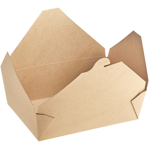 Caja para llevar papel kraft #3