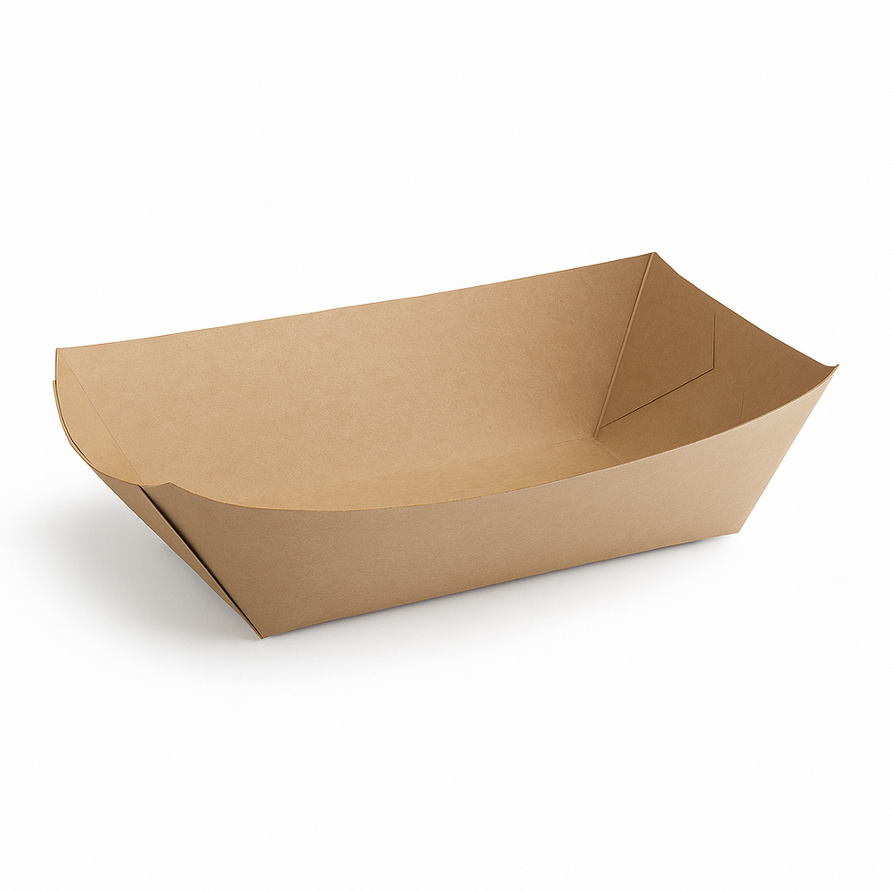 Charola de 5lbs de papel kraft