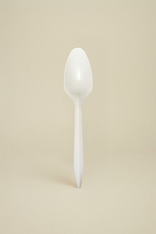 Cuchara biodegradable de fécula de maíz